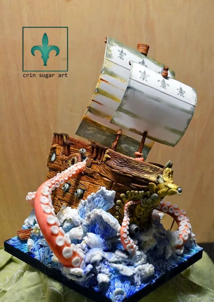 Ship Cake-Crin.sugarart