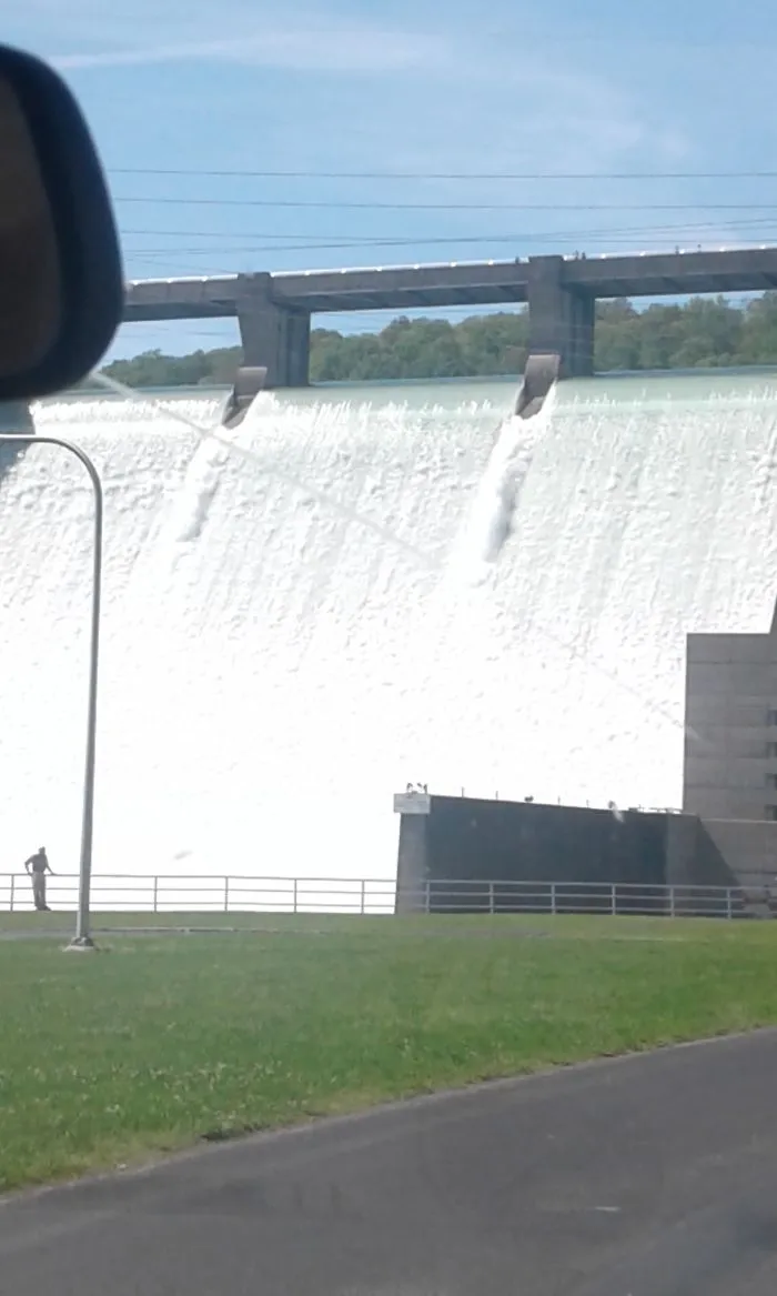 Tva Overspill At Norris Dam
