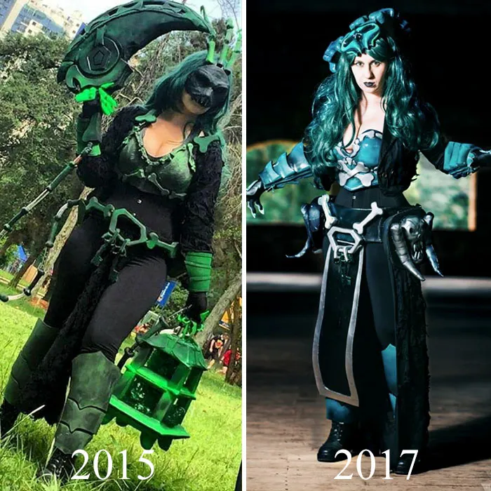 31 Cosplay Artists Reveal How They Improved Over The Years, And You Can Clearly See The Difference