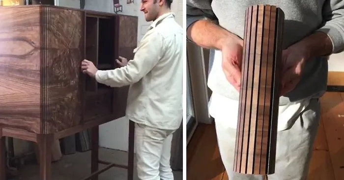 The Way These Cabinets Open And Close