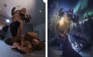The Photographer Throws Himself In The Norse Mythology