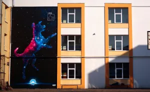 Lika: My 70 Sq Metre Tribute Mural To Humanity’s Most Liked Space Dog 60th Anniversary