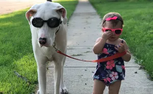A Girl And Her (Deaf) Dog