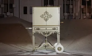 Turning Vintage Furniture Into A Crank Powered Synthesizer: The Digital Music Box