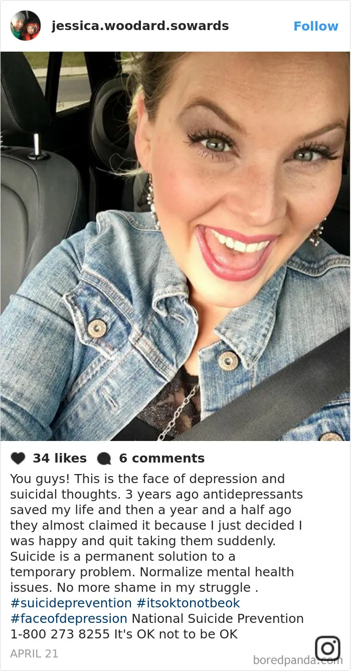 47 Photos That Prove Depression Symptoms Have No Face