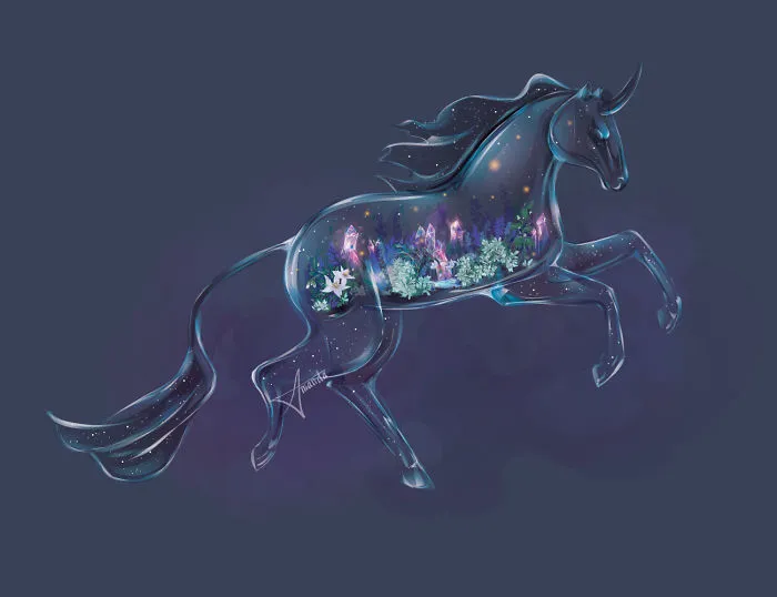 I Draw Animals As Beautiful Glass Terrariums