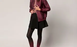 Fade To Fall With Ombré Tights