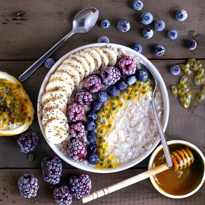 Vegan Colorful Food Arrangements