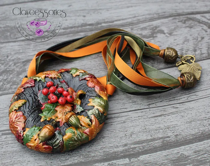 I Use Polymer Clay To Create Autumn-Inspired Jewellery