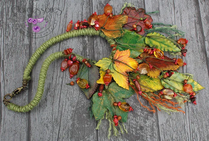 I Use Polymer Clay To Create Autumn-Inspired Jewellery