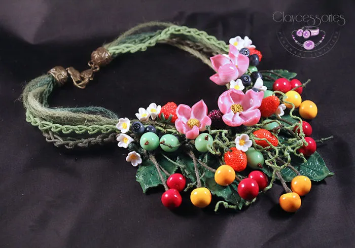 I Use Polymer Clay To Create Autumn-Inspired Jewellery