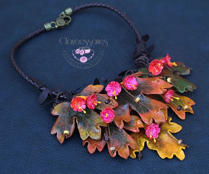 I Use Polymer Clay To Create Autumn-Inspired Jewellery