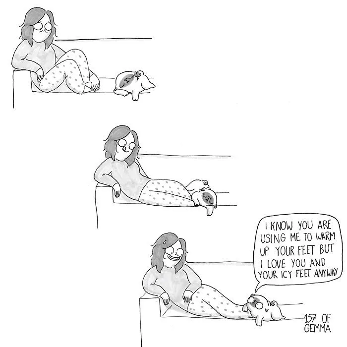 95 Adorable Comics That Hilariously Sum Up What It's Like Living With A Dog