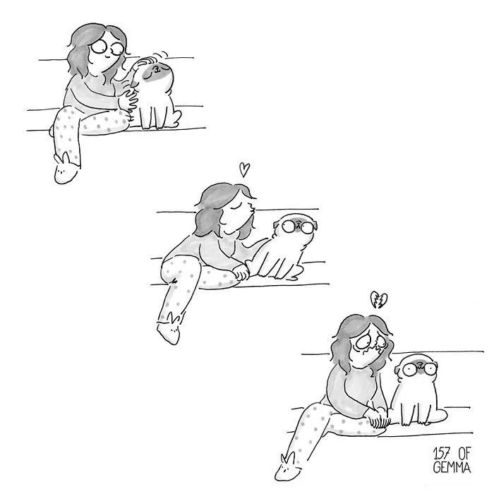 10+ Adorables cómics que resumen de forma divertida lo que es vivir con un perro