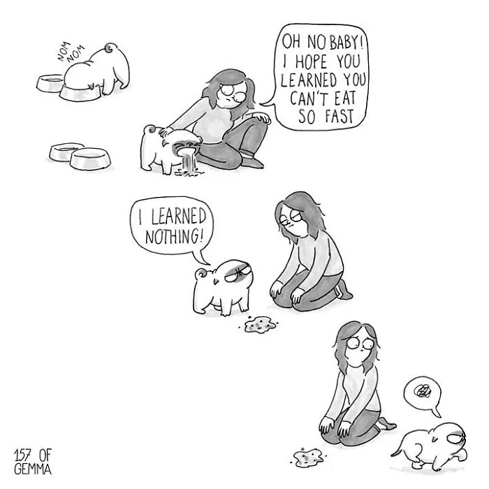 95 Adorable Comics That Hilariously Sum Up What It's Like Living With A Dog