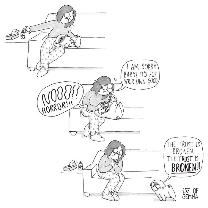 95 Adorable Comics That Hilariously Sum Up What It's Like Living With A Dog