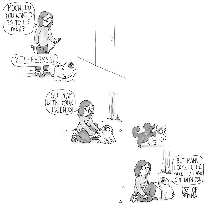 95 Adorable Comics That Hilariously Sum Up What It's Like Living With A Dog