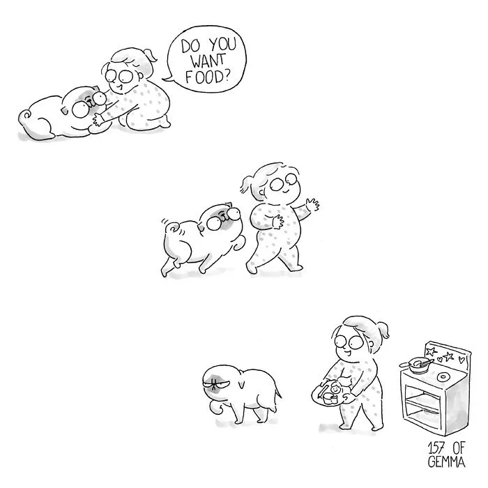 95 Adorable Comics That Hilariously Sum Up What It's Like Living With A Dog