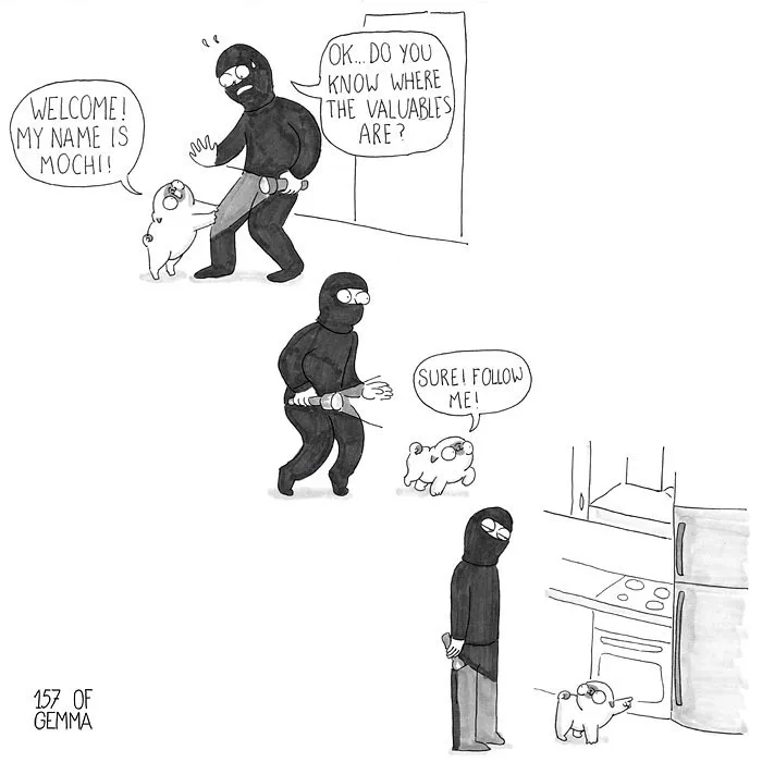 95 Adorable Comics That Hilariously Sum Up What It's Like Living With A Dog