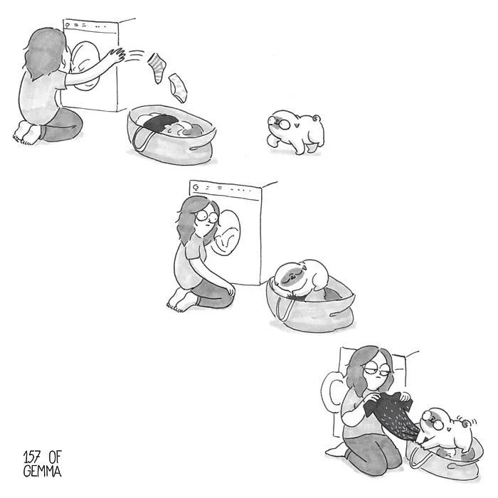 95 Adorable Comics That Hilariously Sum Up What It's Like Living With A Dog