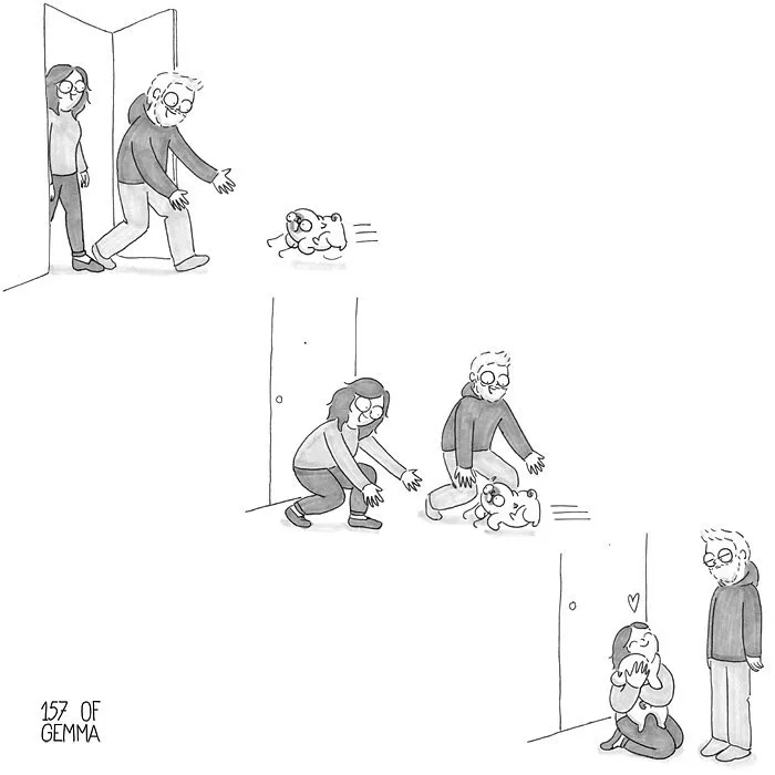 95 Adorable Comics That Hilariously Sum Up What It's Like Living With A Dog