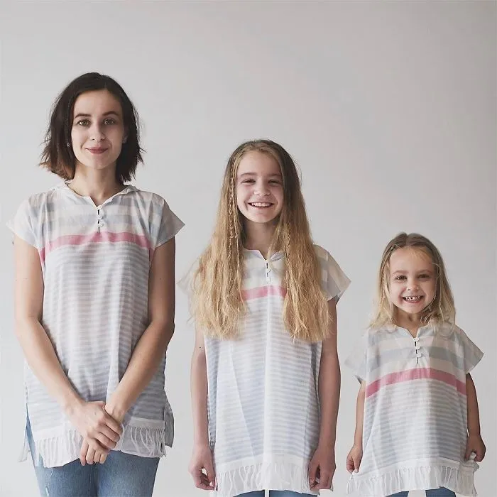 Mother Of Two Takes Adorable Photos Of Herself And Her Daughters In Matching Clothing (Part 2)
