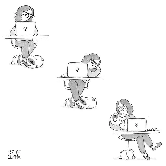 95 Adorable Comics That Hilariously Sum Up What It's Like Living With A Dog