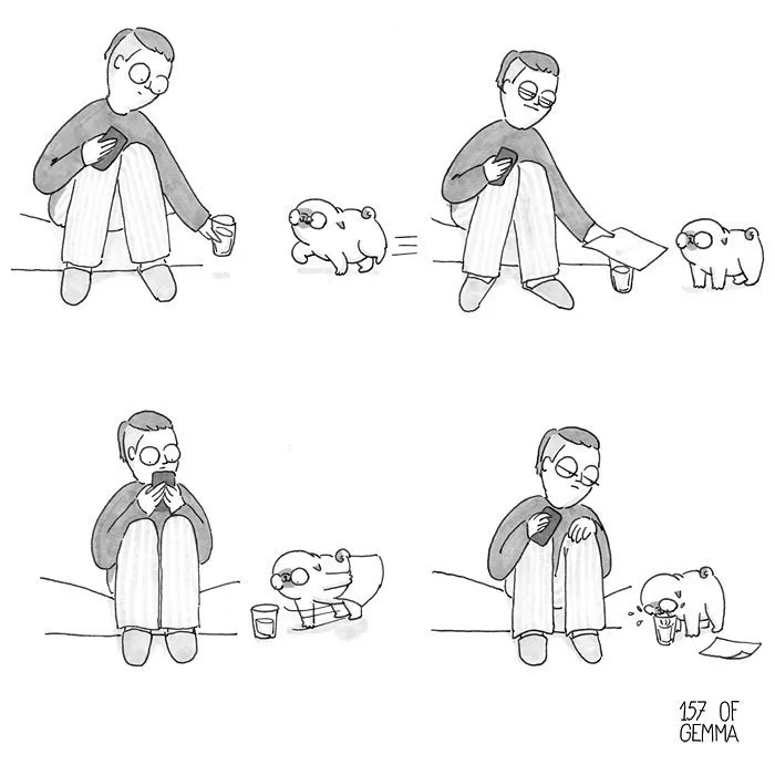 95 Adorable Comics That Hilariously Sum Up What It's Like Living With A Dog