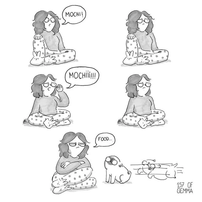 95 Adorable Comics That Hilariously Sum Up What It's Like Living With A Dog
