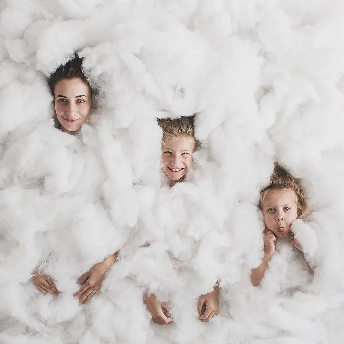 Mother Of Two Takes Adorable Photos Of Herself And Her Daughters In Matching Clothing (Part 2)