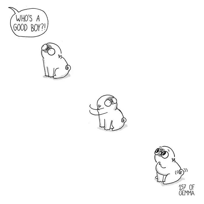 95 Adorable Comics That Hilariously Sum Up What It's Like Living With A Dog