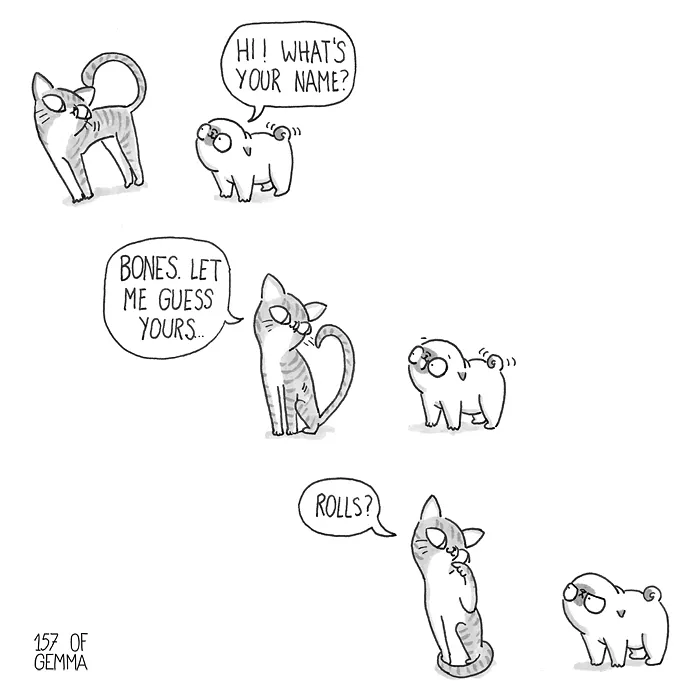95 Adorable Comics That Hilariously Sum Up What It's Like Living With A Dog