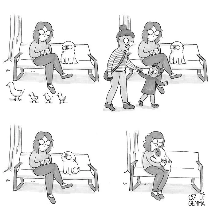 95 Adorable Comics That Hilariously Sum Up What It's Like Living With A Dog