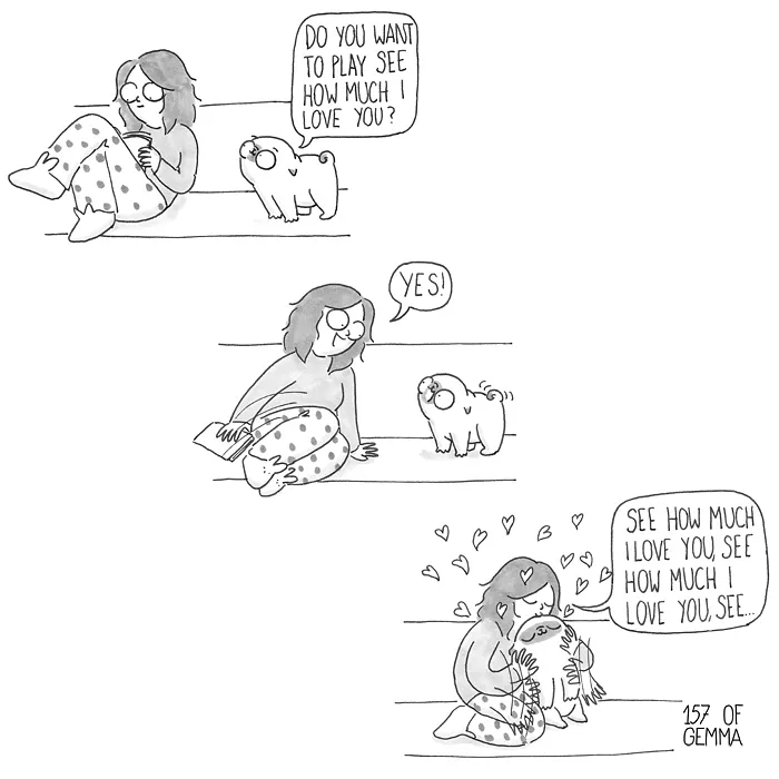 95 Adorable Comics That Hilariously Sum Up What It's Like Living With A Dog
