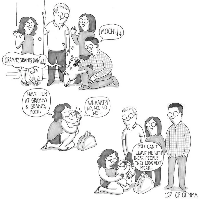 95 Adorable Comics That Hilariously Sum Up What It's Like Living With A Dog