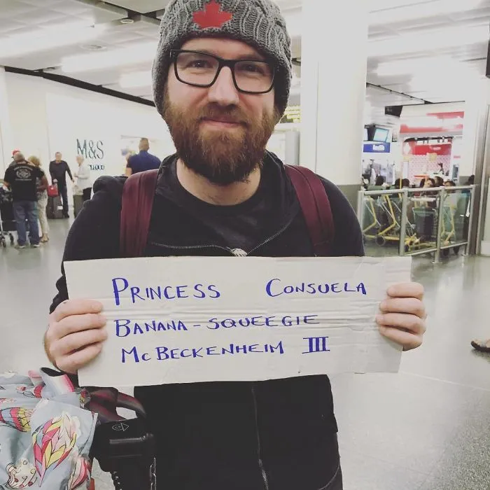I Can't Say How Happy I Was To See This One Waiting At The Airport