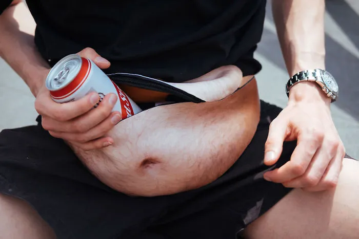 The Dadbag That Was Made For People Who Want A Dad Bod Without Eating Junk Food Is Now Available!