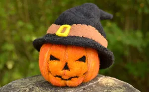 I Create Unique Needle Felted Halloween Decorations From Sheep Wool!