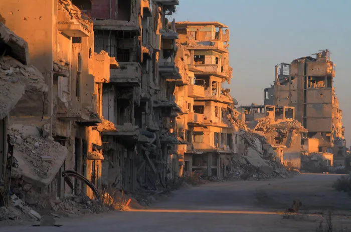 Ghost Town Of Old Homs