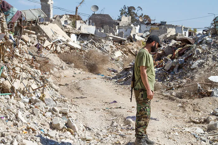 Destroyed Suburb