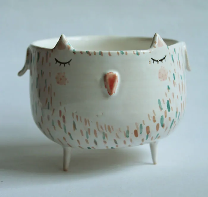 I Create Whimsical Bowls From Porcelain