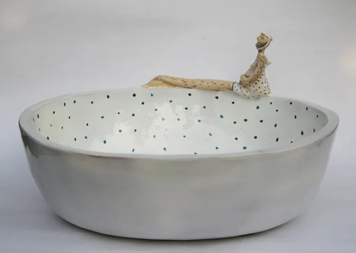 I Create Whimsical Bowls From Porcelain