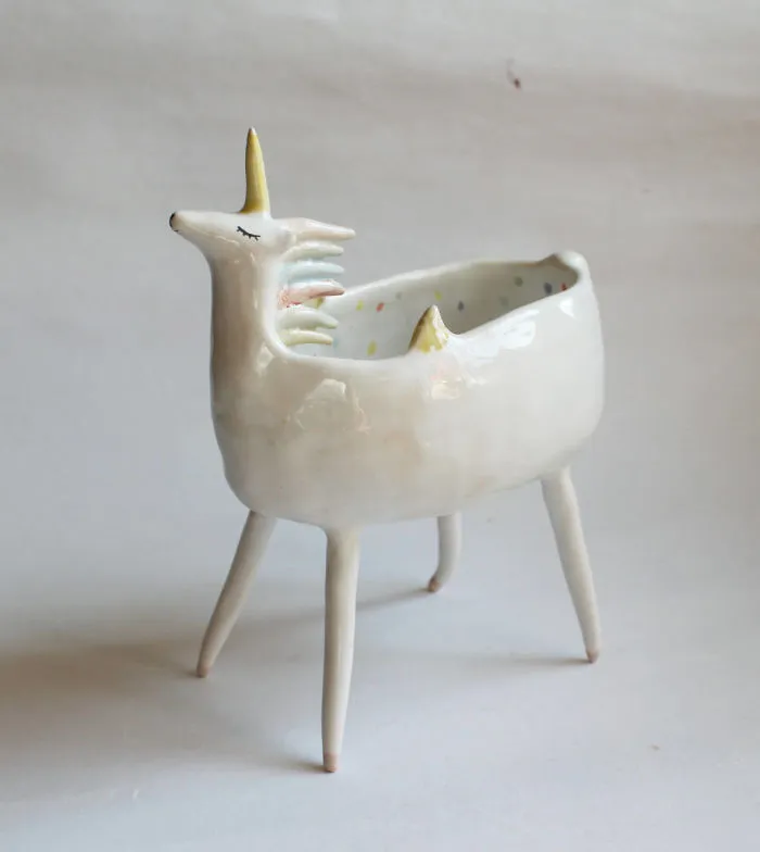 I Create Whimsical Bowls From Porcelain