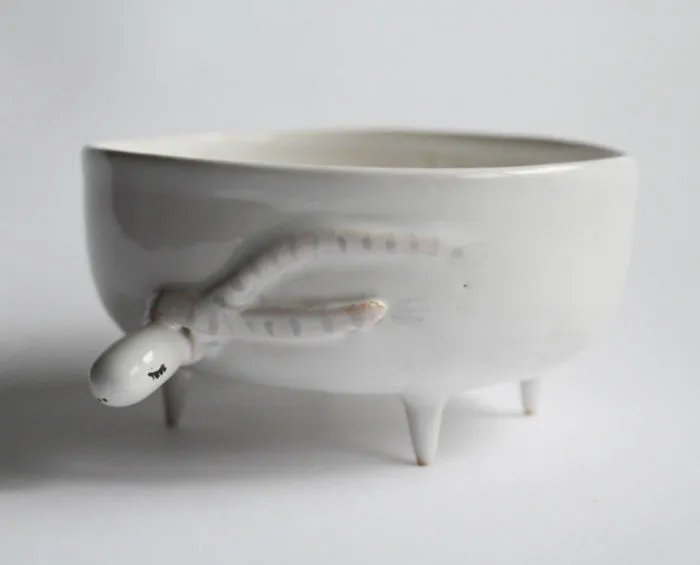 I Create Whimsical Bowls From Porcelain