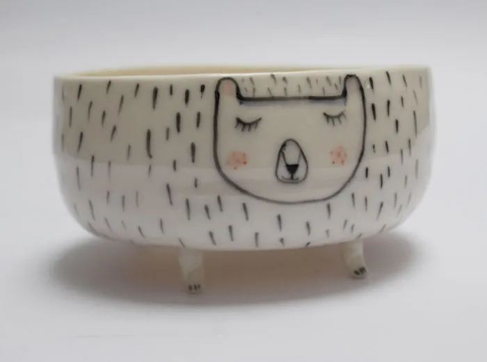 I Create Whimsical Bowls From Porcelain