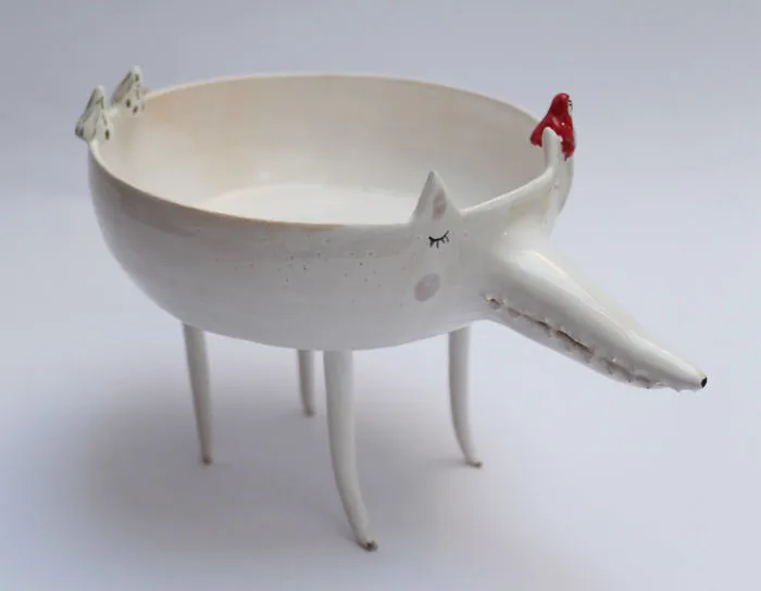 I Create Whimsical Bowls From Porcelain