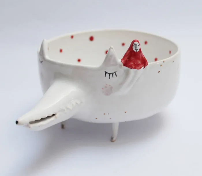 I Create Whimsical Bowls From Porcelain