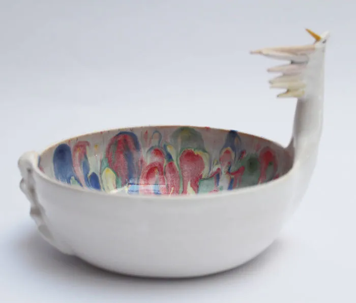 I Create Whimsical Bowls From Porcelain