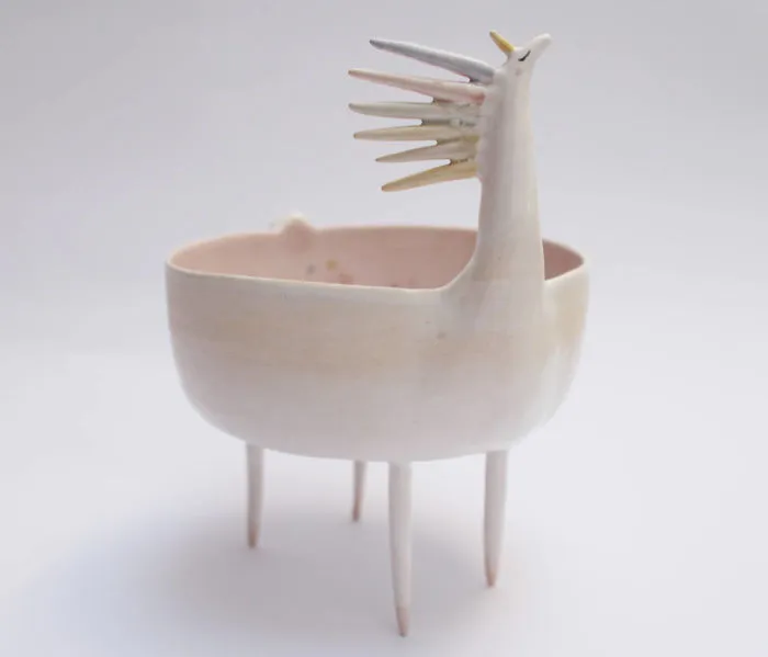 I Create Whimsical Bowls From Porcelain