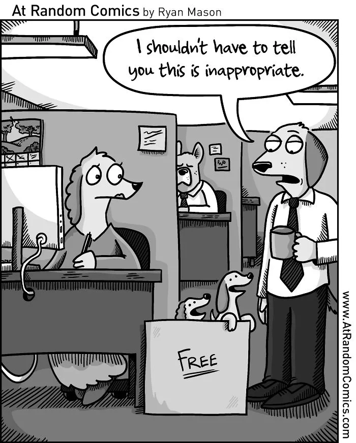 40 Hilarious Comics From An Aspiring Cartoonist